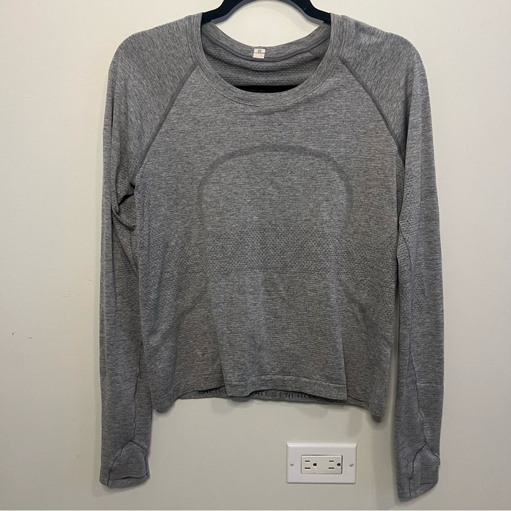 Lululemon Swifty Tech Long Sleeve Yoga Athletic Workout Gym Activewear